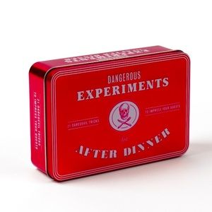 Chronicle Books Dangerous Experiments for After Dinner NWT
